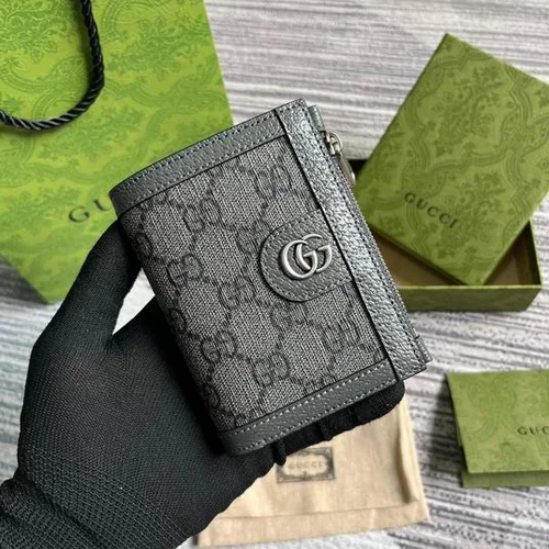 Gucci Original Women's Wallet Authentic GG Canvas Luxury