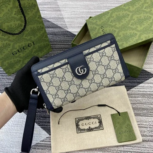 Gucci Original Women's Wallet Authentic GG Canvas Luxury