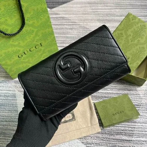 Gucci Original Women's Wallet Authentic GG Canvas Luxury