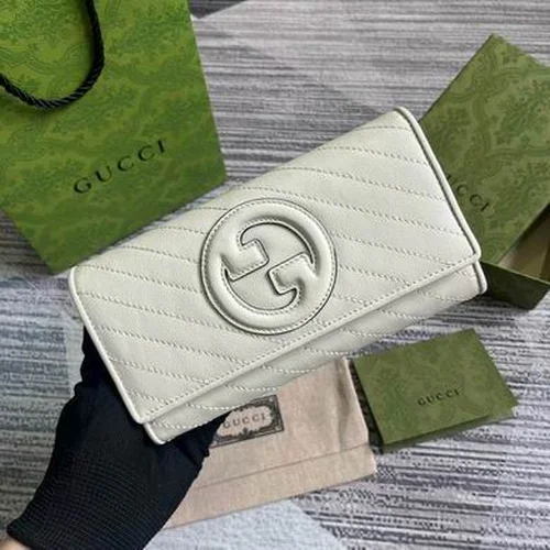 Gucci Original Women's Wallet Authentic GG Canvas Luxury