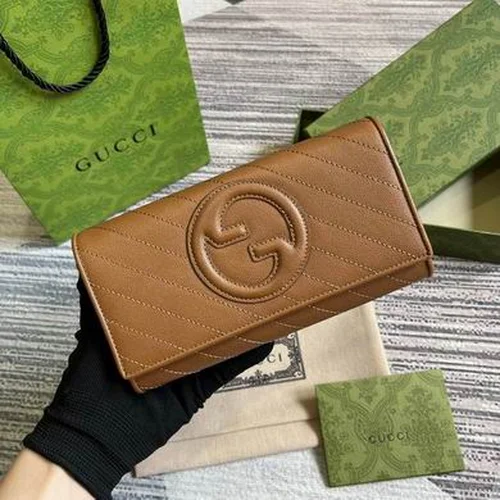 Gucci Original Women's Wallet Authentic GG Canvas Luxury