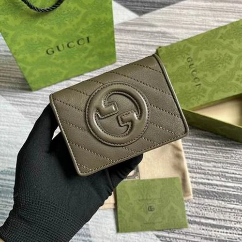 Gucci Original Women's Wallet Authentic GG Canvas Luxury