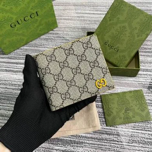 Gucci Original Women's Wallet Authentic GG Canvas Luxury