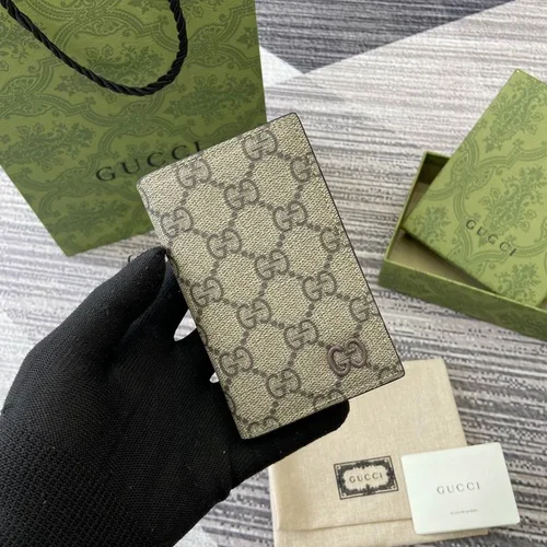 Gucci Original Women's Wallet Authentic GG Canvas Luxury