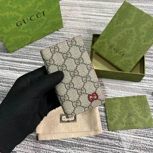 Gucci Original Women's Wallet Authentic GG Canvas Luxury