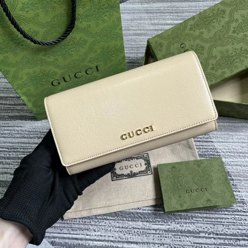 Gucci Original Women's Wallet Authentic GG Canvas Luxury