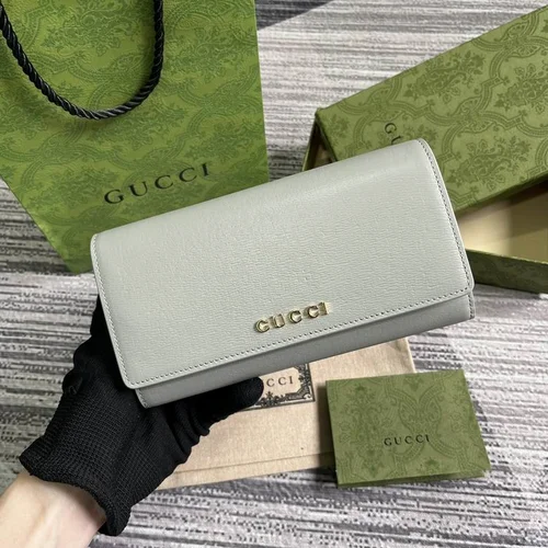 Gucci Original Women's Wallet Authentic GG Canvas Luxury