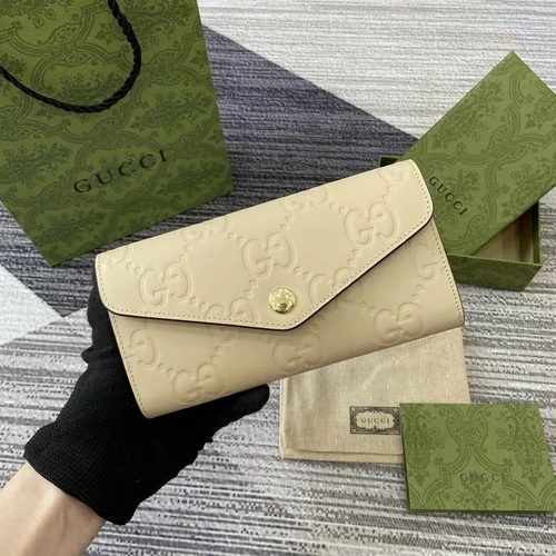 Gucci Original Women's Wallet Authentic GG Canvas Luxury