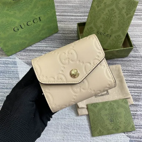 Gucci Original Women's Wallet Authentic GG Canvas Luxury