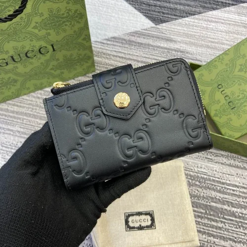 Gucci Original Women's Wallet Authentic GG Canvas Luxury