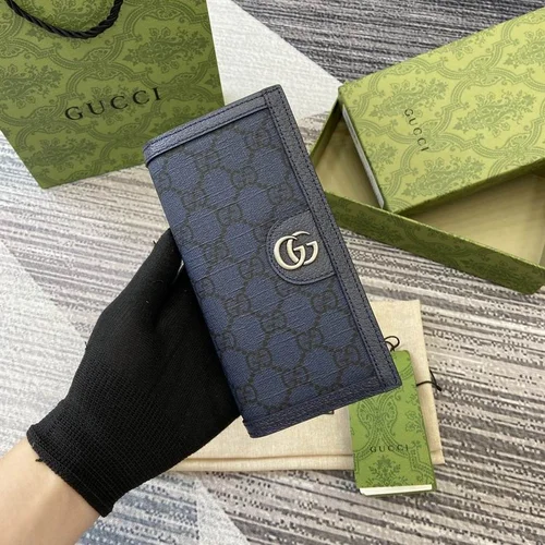 Gucci Original Women's Wallet Authentic GG Canvas Luxury