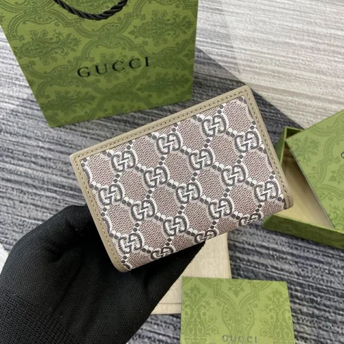 Gucci Original Women's Wallet Authentic GG Canvas Luxury