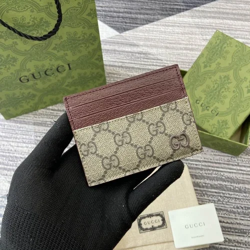 Gucci Original Women's Wallet Authentic GG Canvas Luxury