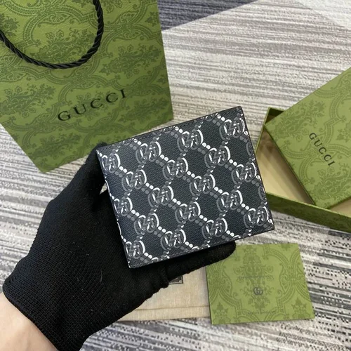 Gucci Original Women's Wallet Authentic GG Canvas Luxury