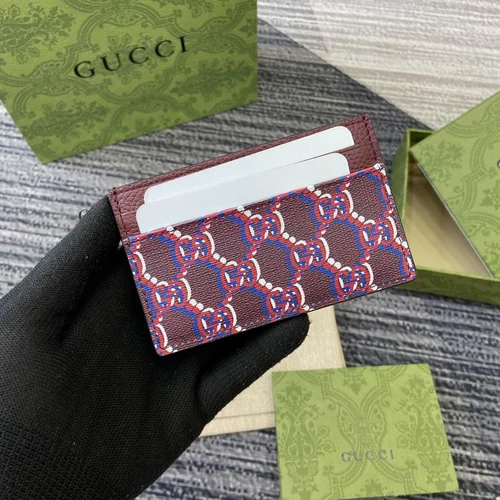 Gucci Original Women's Wallet Authentic GG Canvas Luxury