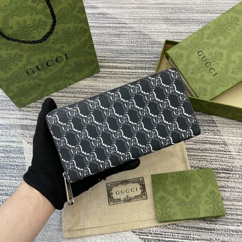 Gucci Original Women's Wallet Authentic GG Canvas Luxury