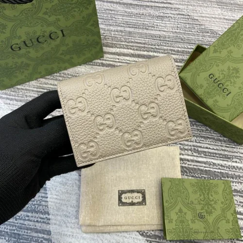 Gucci Original Women's Wallet Authentic GG Canvas Luxury