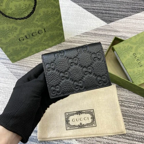 Gucci Original Women's Wallet Authentic GG Canvas Luxury