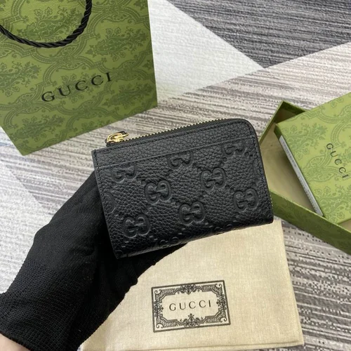 Gucci Original Women's Wallet Authentic GG Canvas Luxury