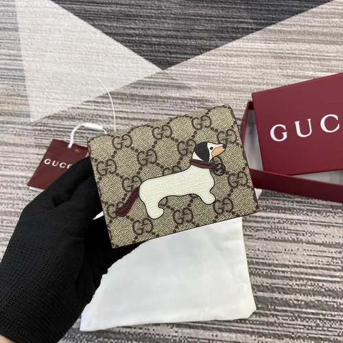 Gucci Original Women's Wallet Authentic GG Canvas Luxury