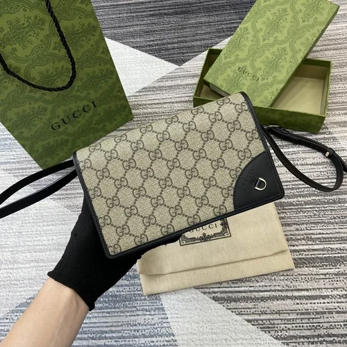 Gucci Original Women's Wallet Authentic GG Canvas Luxury