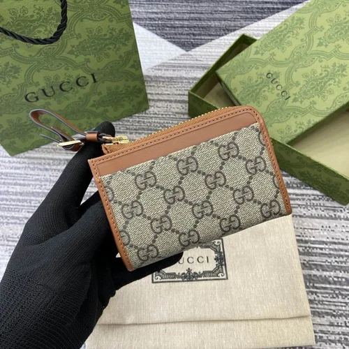 Gucci Original Women's Wallet Authentic GG Canvas Luxury