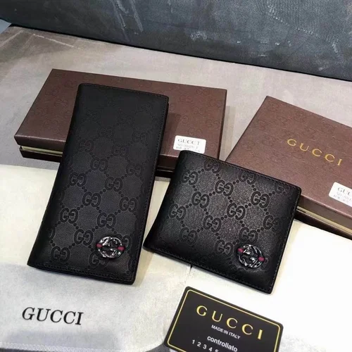 Gucci Original Women's Wallet Authentic GG Canvas Luxury
