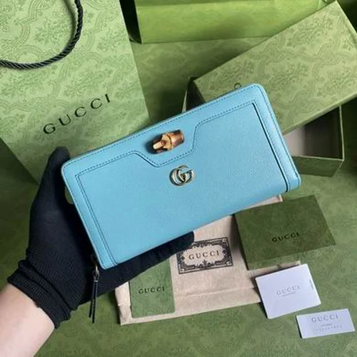 Gucci Original Women's Wallet Authentic GG Canvas Luxury