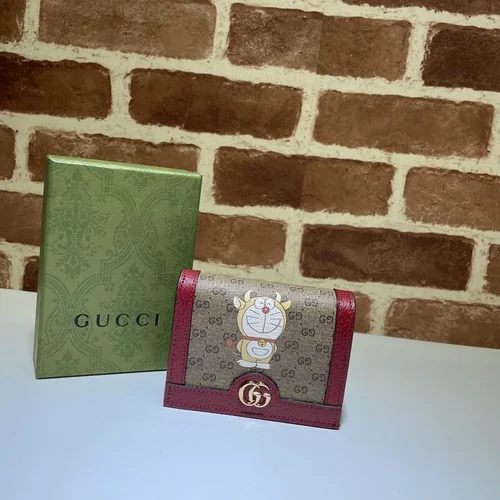 Gucci Original Women's Wallet Authentic GG Canvas Luxury
