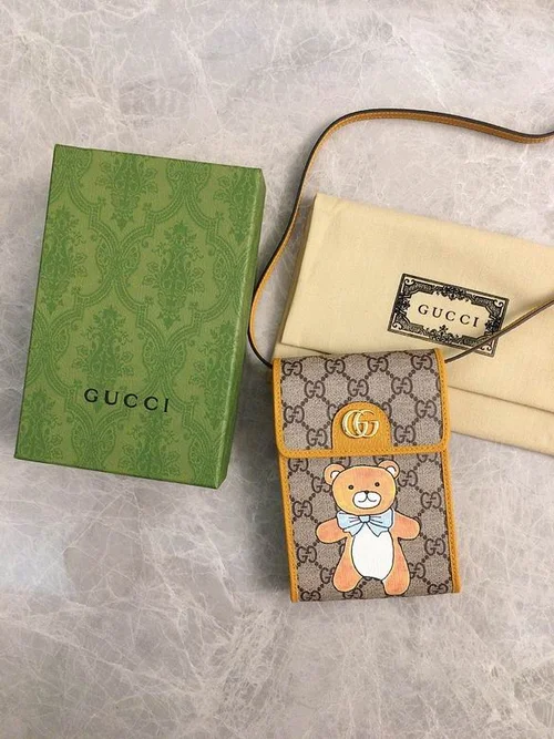 Gucci Original Women's Wallet Authentic GG Canvas Luxury