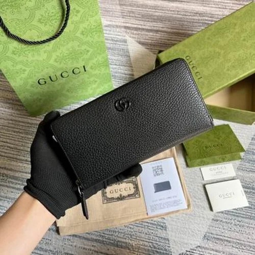 Gucci Original Women's Wallet Authentic GG Canvas Luxury