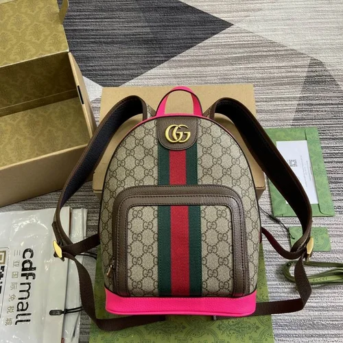 Gucci Original Backpack Large Authentic GG Canvas Luxury