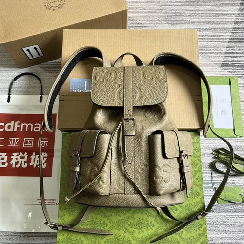 Gucci Original Backpack Large Authentic GG Canvas Luxury