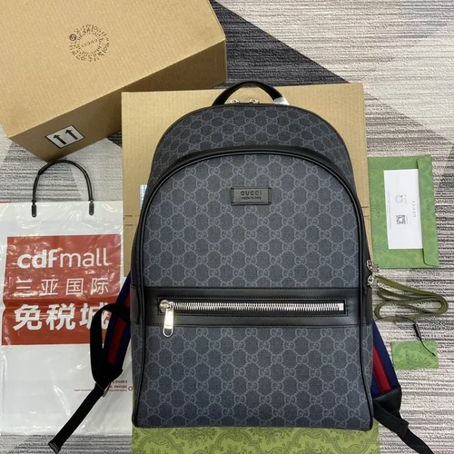Gucci Original Backpack Large Authentic GG Canvas Luxury