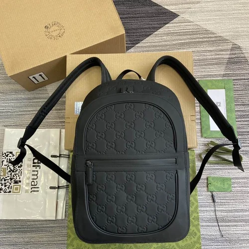 Gucci Original Backpack Large Authentic GG Canvas Luxury