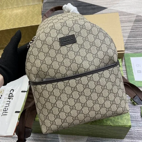 Gucci Original Backpack Large Authentic GG Canvas Luxury