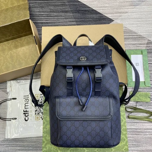 Gucci Original Backpack Large Authentic GG Canvas Luxury