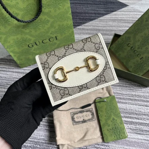 Gucci Original Women's Wallet Authentic GG Canvas Luxury