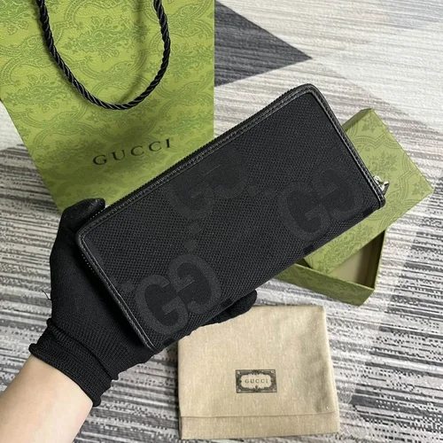 Gucci Original Women's Wallet Authentic GG Canvas Luxury