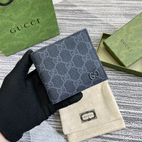 Gucci Original Women's Wallet Authentic GG Canvas Luxury