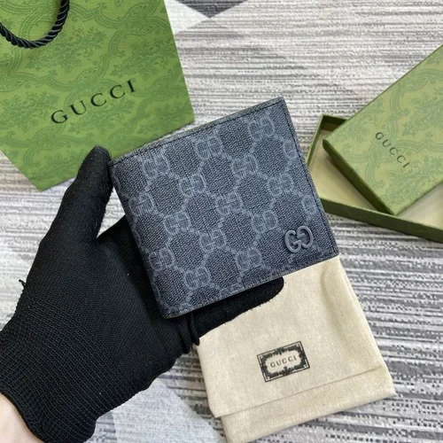 Gucci Original Women's Wallet Authentic GG Canvas Luxury