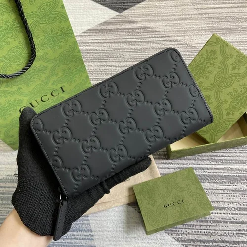 Gucci Original Women's Wallet Authentic GG Canvas Luxury