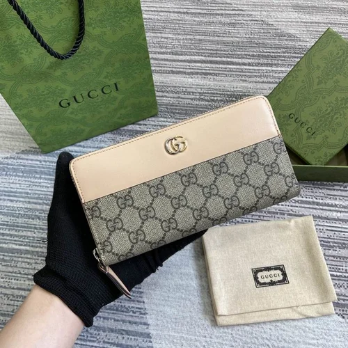 Gucci Original Women's Wallet Authentic GG Canvas Luxury