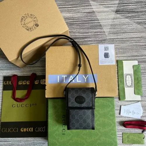 Gucci Original Photobags Camera Bag Authentic GG Luxury