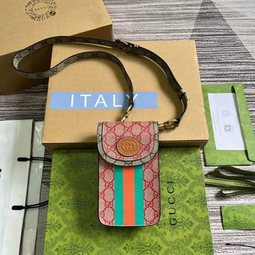 Gucci Original Photobags Camera Bag Authentic GG Luxury