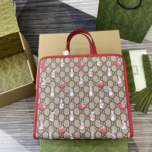 Gucci Original Tote Bags Large Authentic GG Canvas Luxury