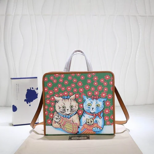 Gucci Original Tote Bags Large Authentic GG Canvas Luxury