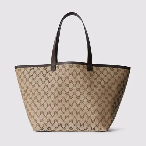Gucci Original Tote Bags Large Authentic GG Canvas Luxury