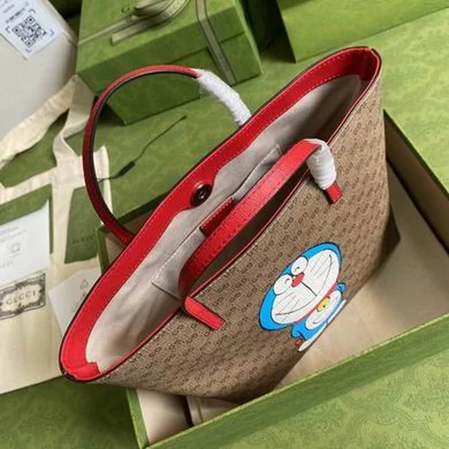 Gucci Original Tote Bags Large Authentic GG Canvas Luxury