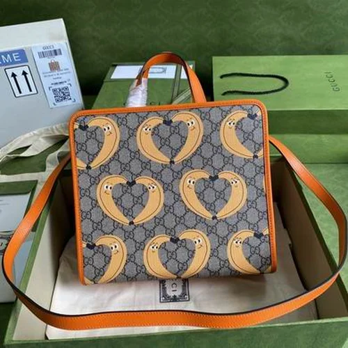 Gucci Original Tote Bags Large Authentic GG Canvas Luxury